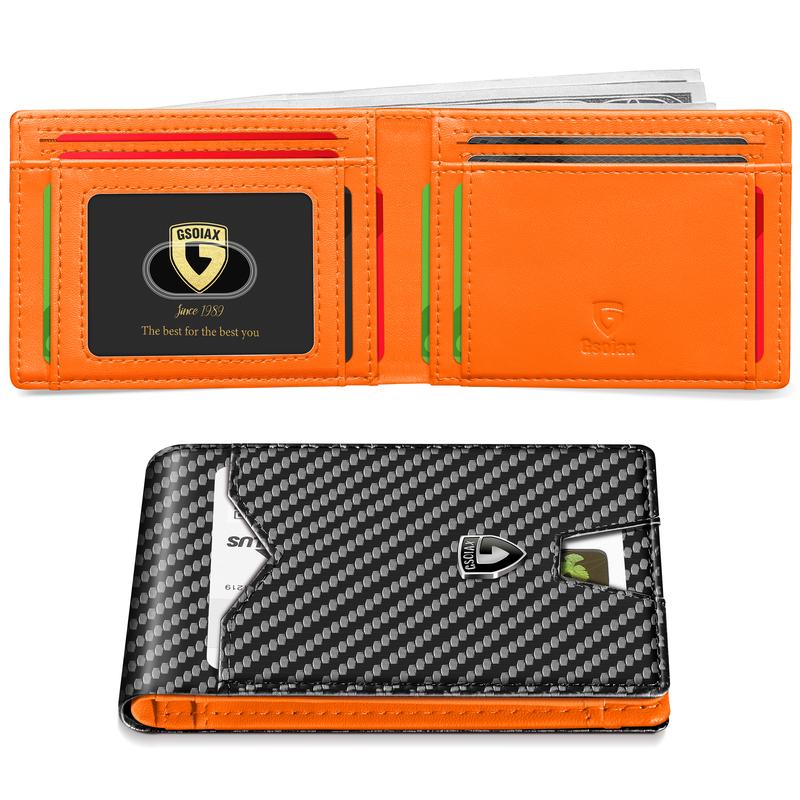 GSOIAX Men's Slim Wallet
