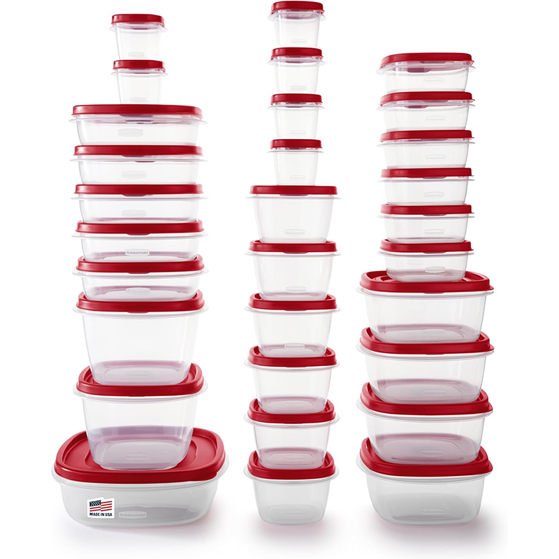 Rubbermaid 60-Piece Food Storage Containers with Lids