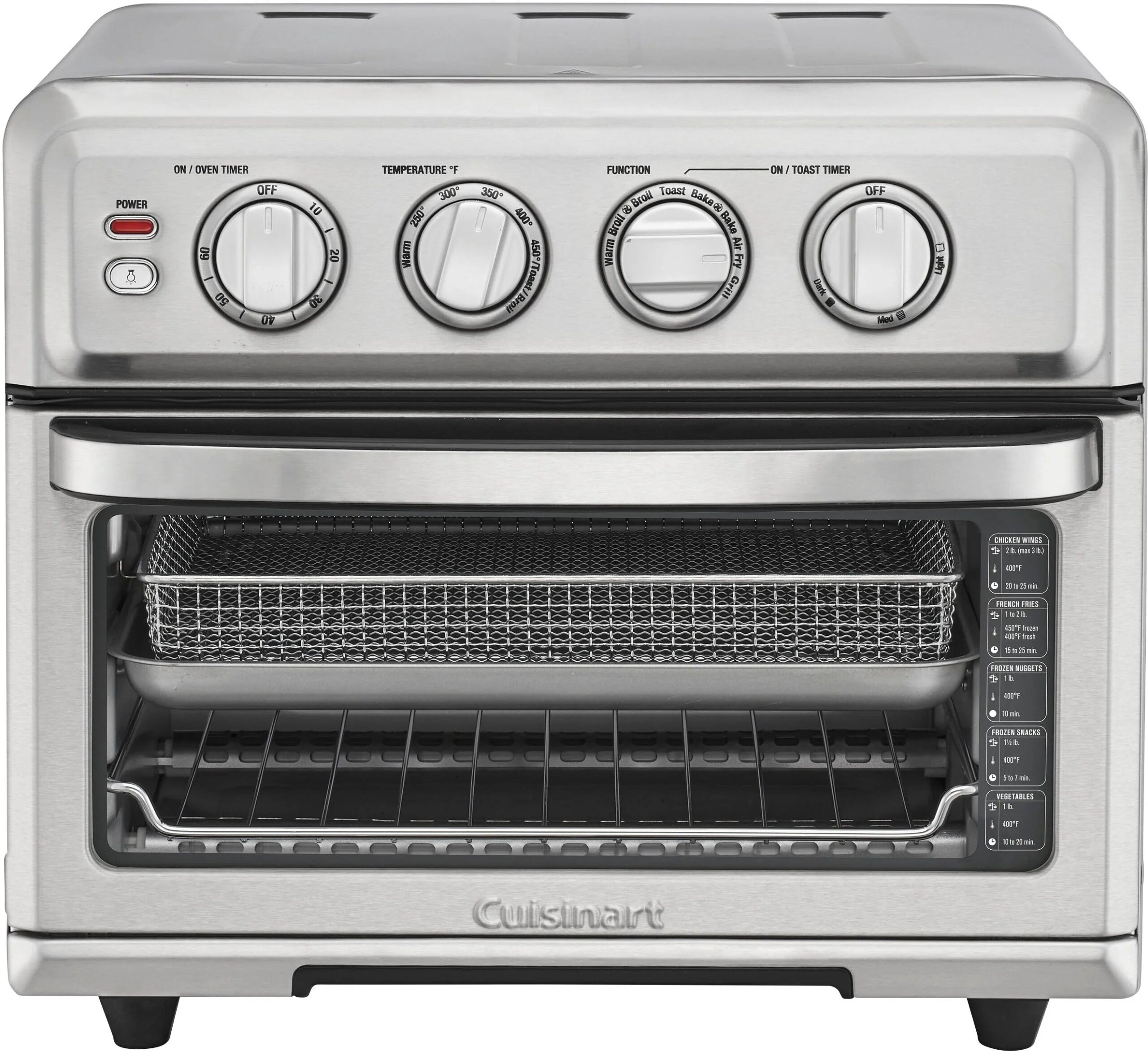 Cuisinart �� Air Fryer Toaster Oven with Grill �� Stainless Steel
