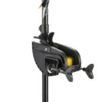 55lb Thrust Saltwater Transom Mounted Electric Trolling Motor plus Newport 12V50Ah Deep Cycle Heavy-Duty Marine Battery, Sealed AGM Kit, Everything Needed to Operation Motor