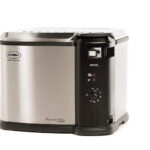 Butterball XL Electric Turkey Fryer, 20 lb Capacity, Analog Controls, Digital Timer, 1650W Heating, Easy Clean, Safe Design